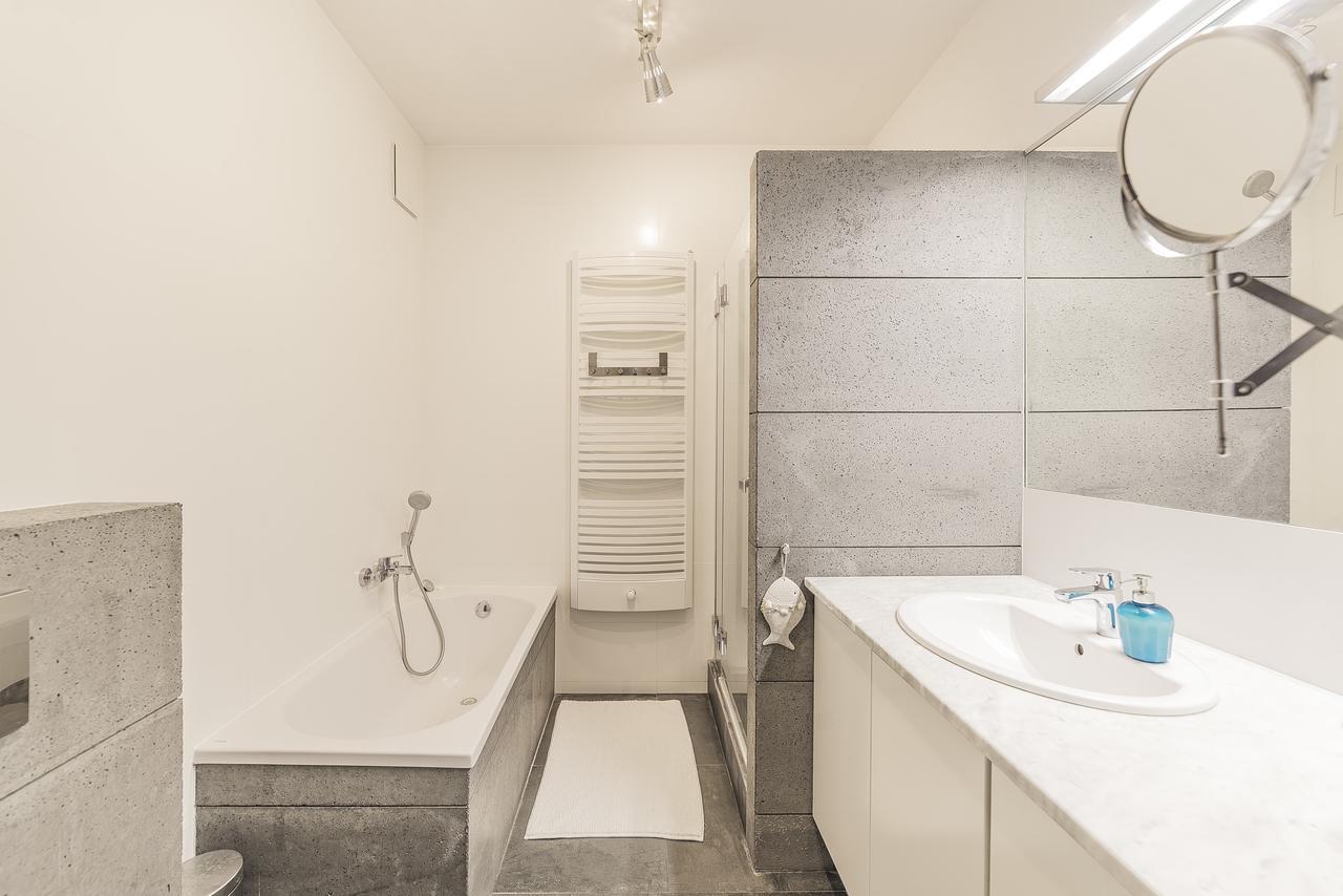 Apartament W Gdansku Brzeznie ,Blisko Plazy ,Darmowe Miejsce Parkingowe ,Taras ภายนอก รูปภาพ