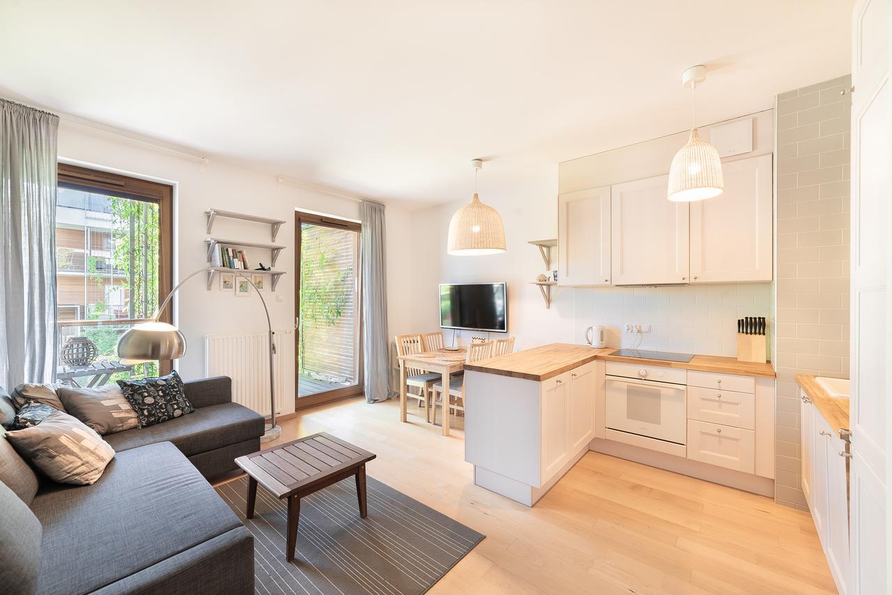 Apartament W Gdansku Brzeznie ,Blisko Plazy ,Darmowe Miejsce Parkingowe ,Taras ภายนอก รูปภาพ